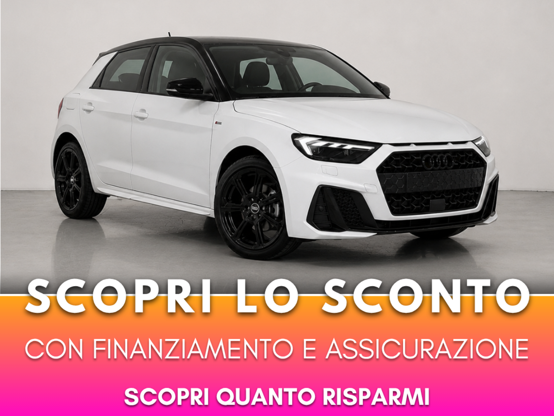 Audi A1 Sportback 30 1.0 Identity Black tfsi S Line Edition 116 cv s-tronic - Autoviemme