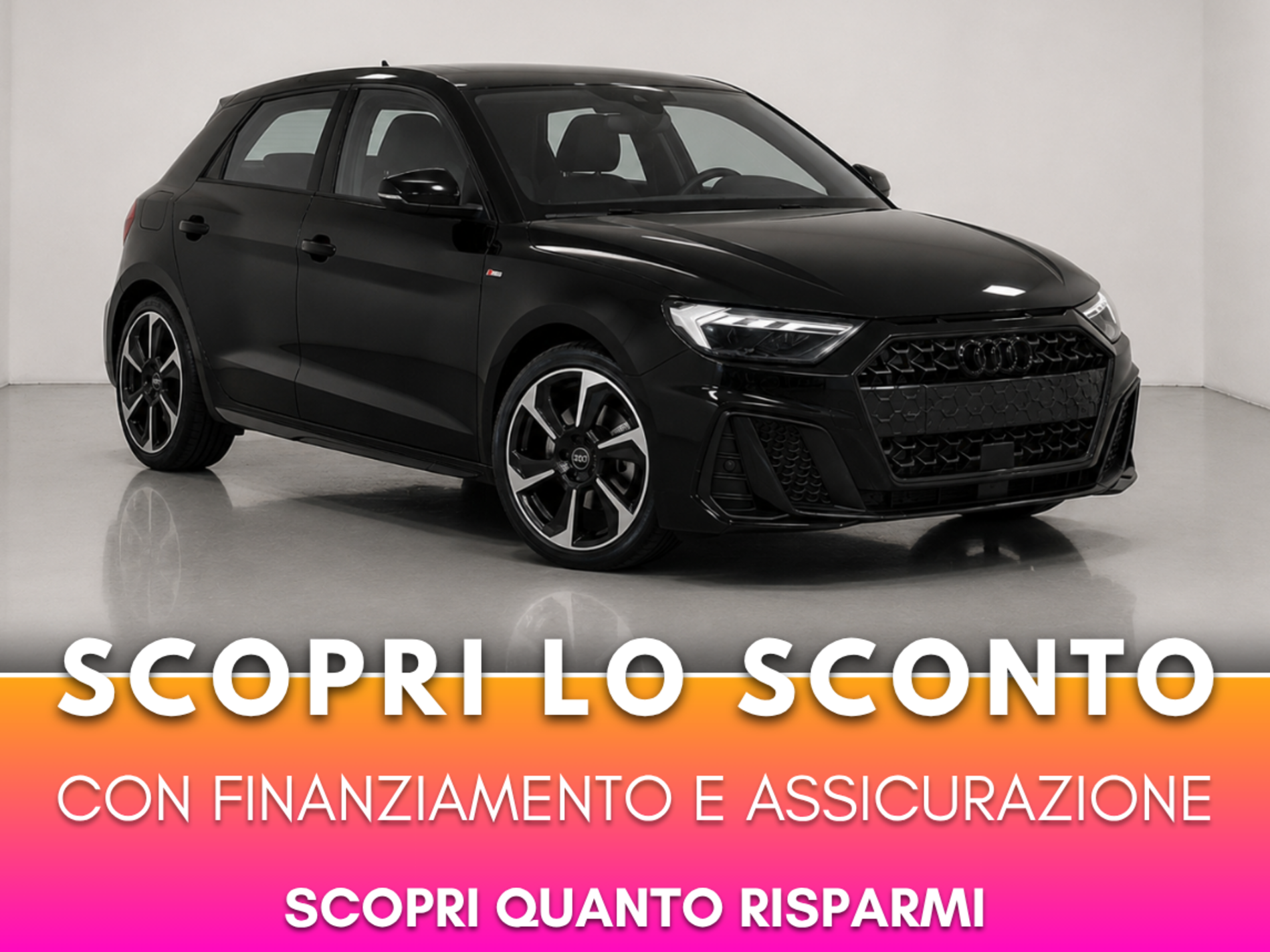 Audi A1 Sportback 30 1.0 tfsi Identity Black 110cv s-tronic   - Autoviemme