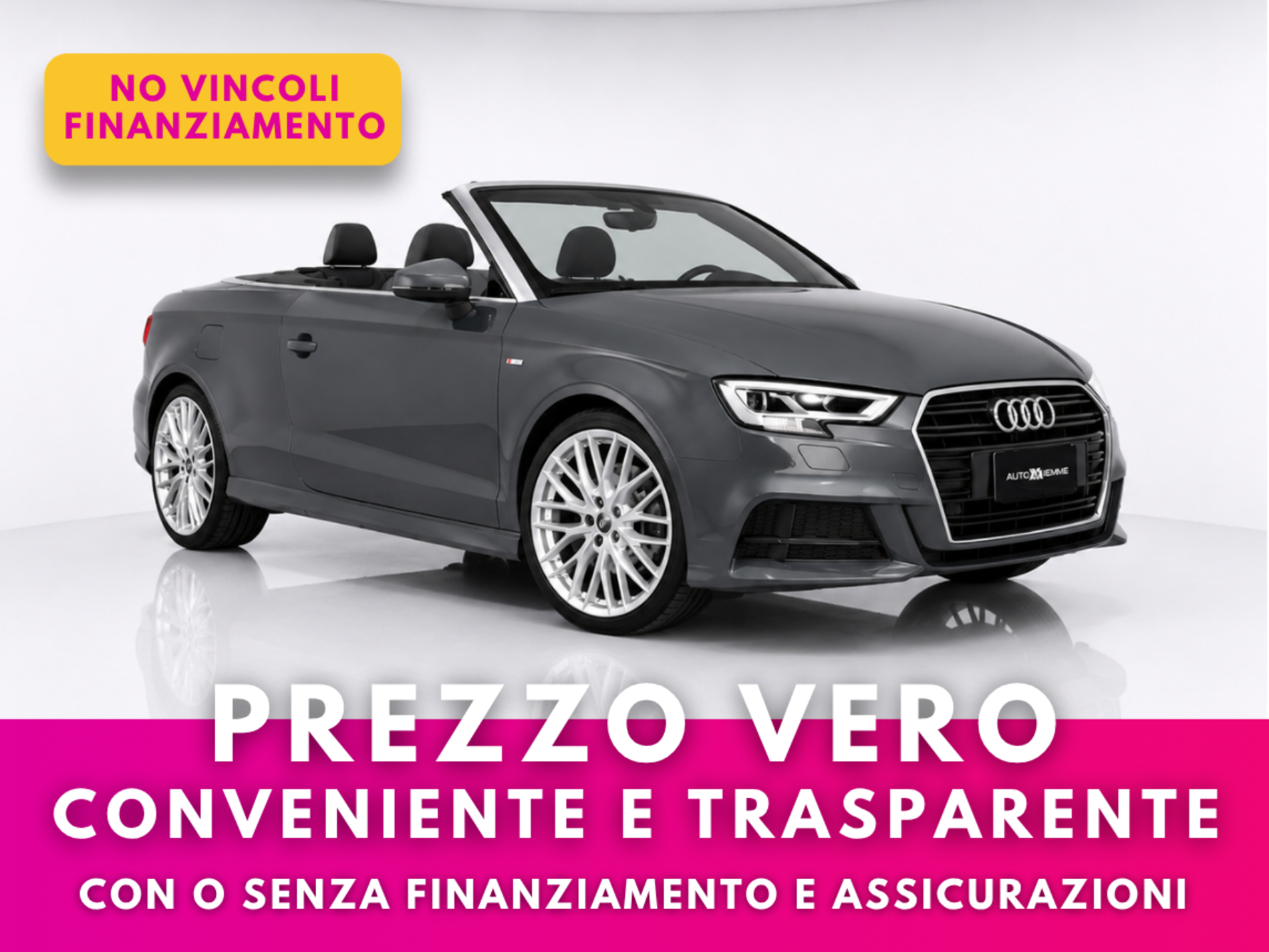Audi A3 Cabrio 40 2.0 tfsi Sport S-Line 190 cv s-tronic - Autoviemme