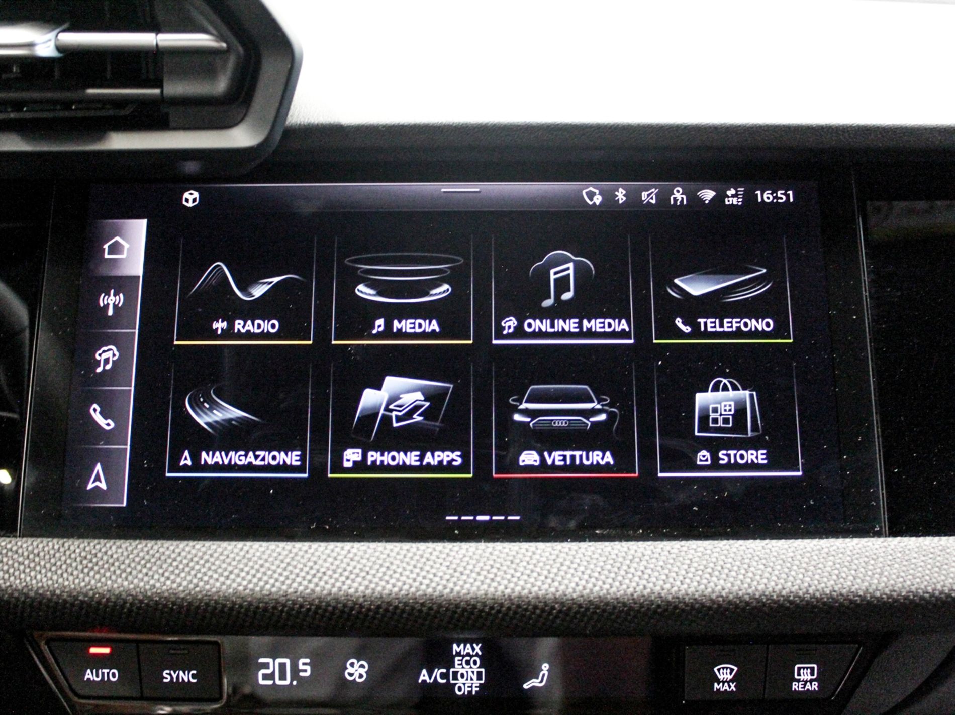 A3 Sportback 1.5 tfsi e S line edition 204cv s-tronic - Autoviemme