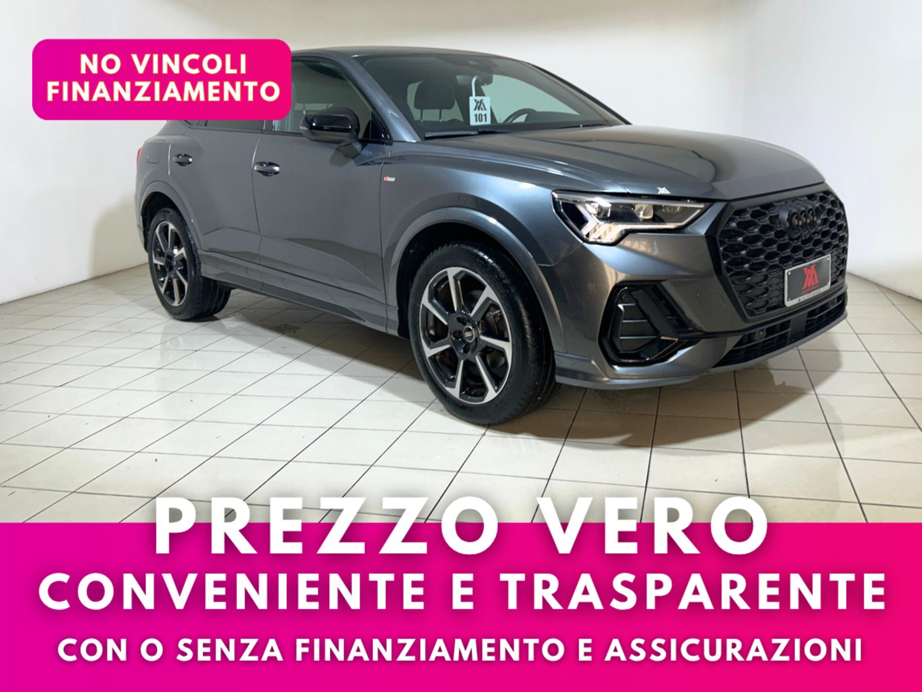 Audi Q3 Sportback 35 1.5 tfsi Identity Black s-tronic   - Autoviemme