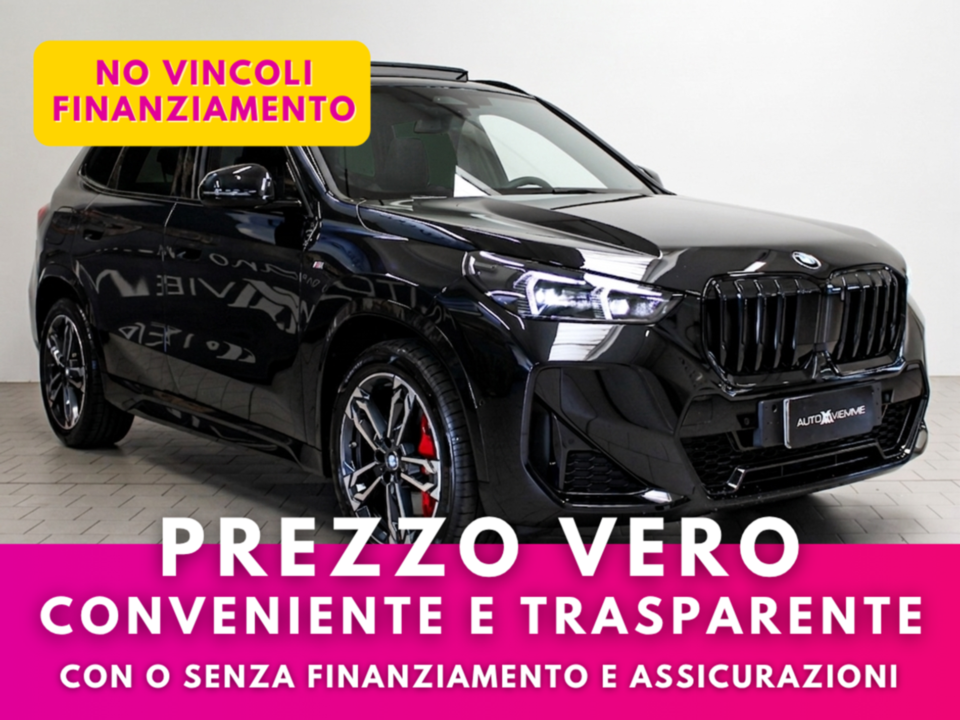 Bmw X1 sdrive18i MSport Pro tetto apribile automatica - Autoviemme