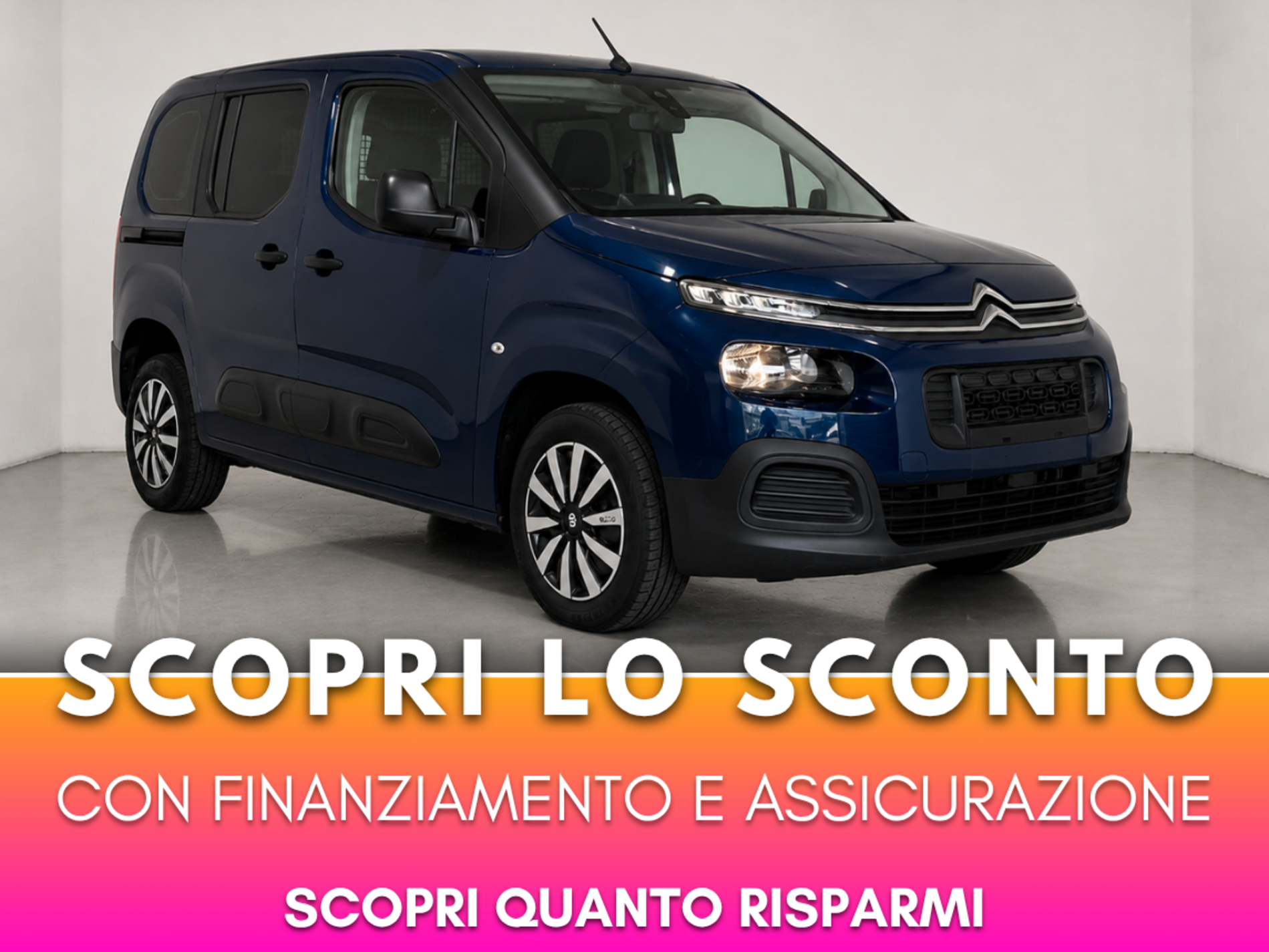 Citroen Berlingo 1.5 bluehdi 100cv M Feel 10q 5 posti - Autoviemme