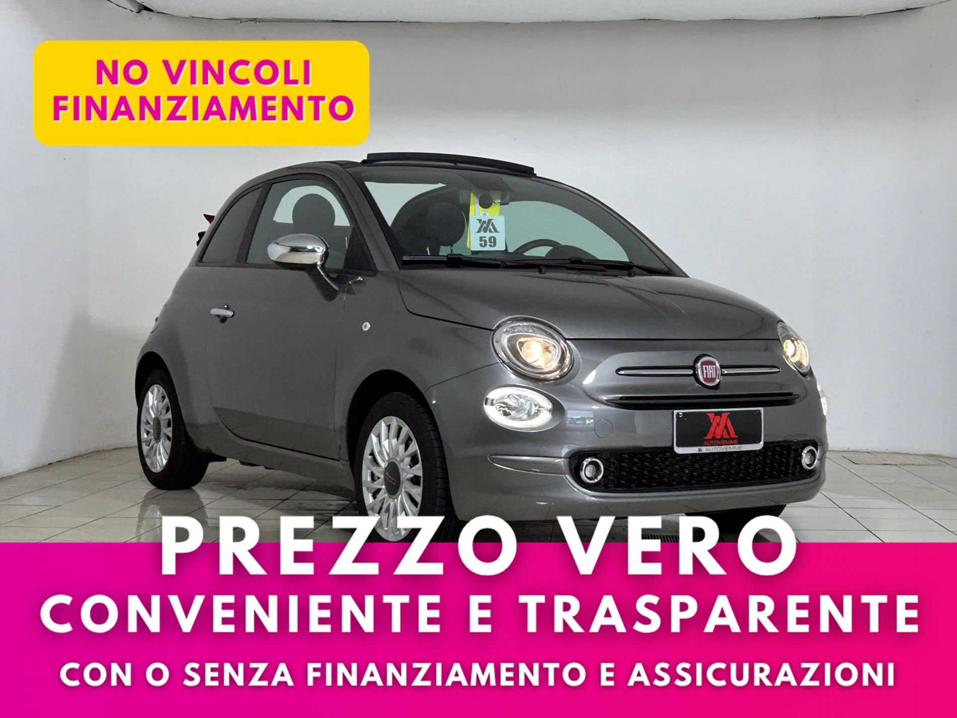 Fiat 500C 1.0 hybrid Dolcevita 70cv   - Autoviemme