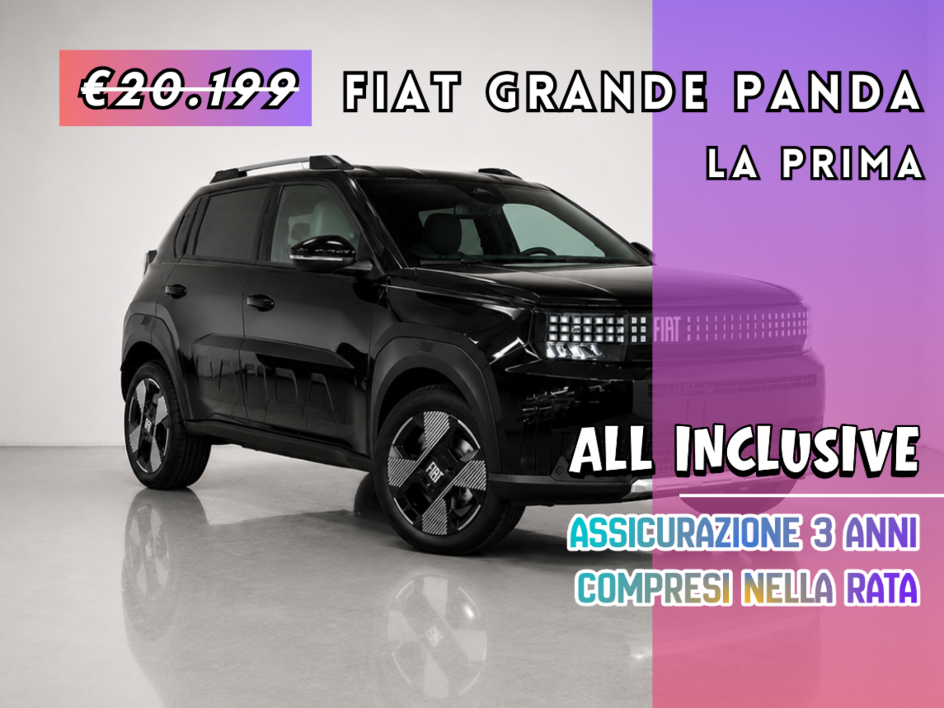 Fiat Grande Panda 1.2 La Prima 100 cv - Autoviemme