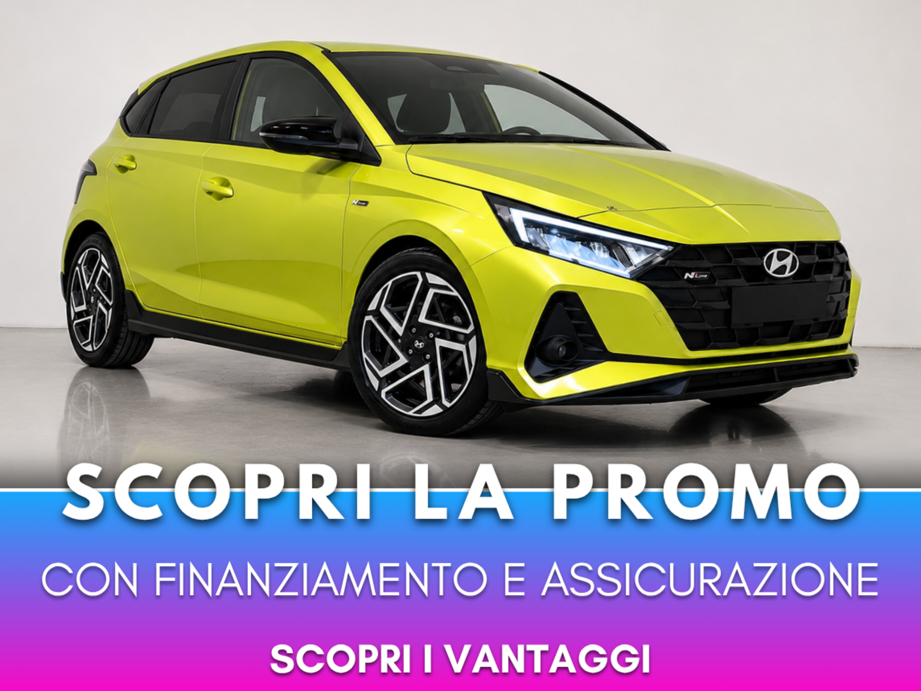 Hyundai i20 1.2 mpi NLine 80 cv cambio manuale - Autoviemme