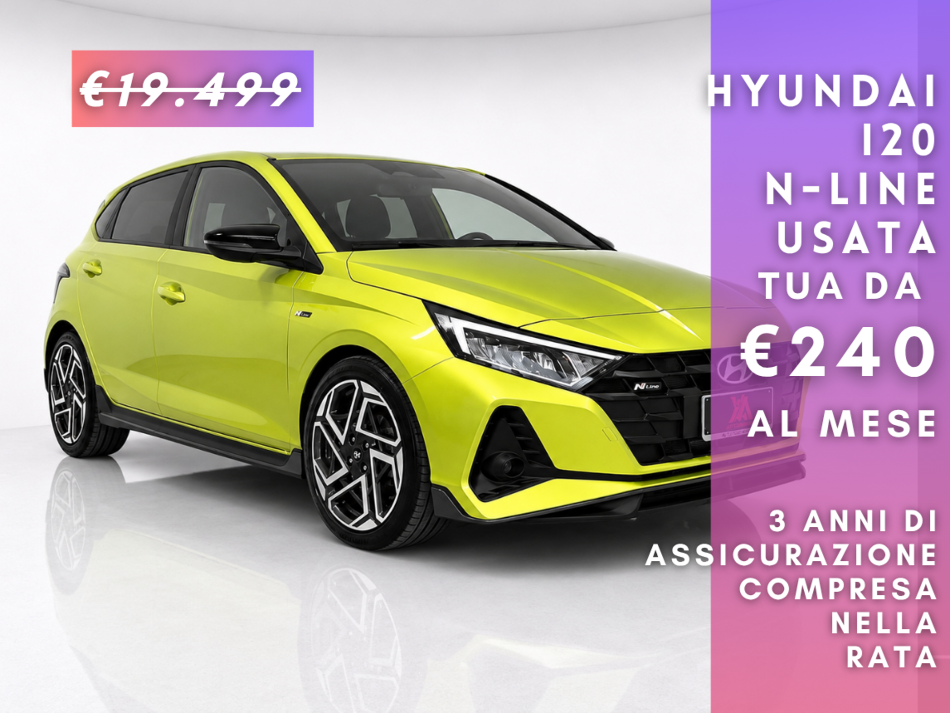 Hyundai i20 1.2 mpi NLine 80 cv cambio manuale - Autoviemme