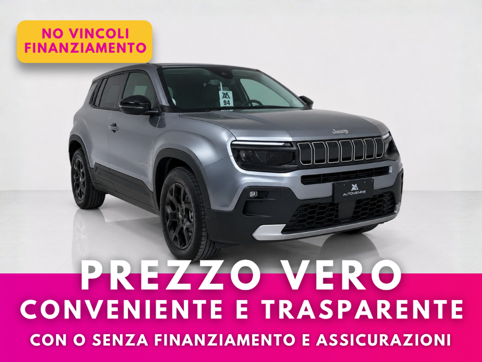 Jeep Avenger 1.2 turbo Altitude fwd 100 cv - Autoviemme