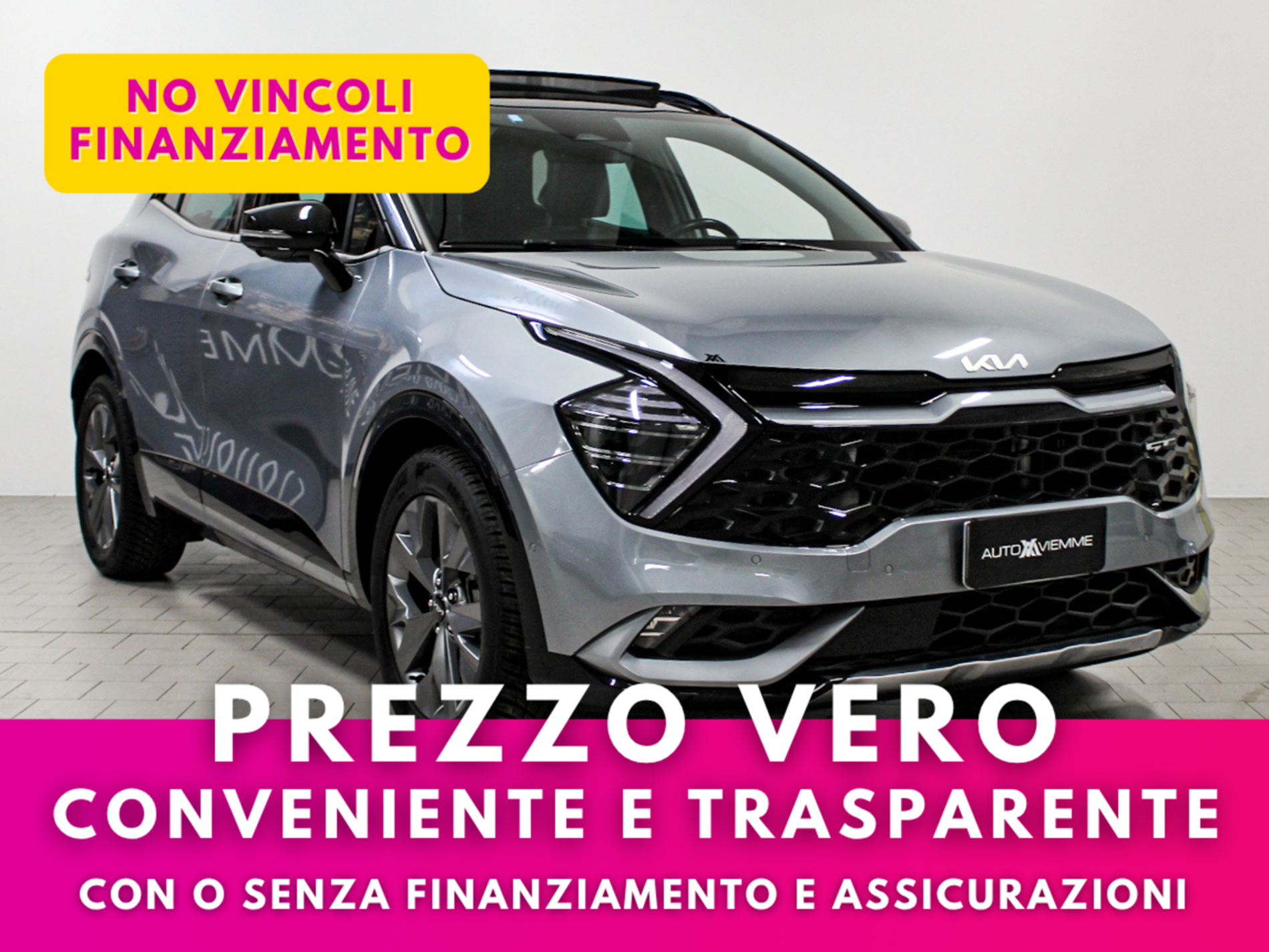 Sportage 1.6 tgdi hev GT-line Panorama Sunroof auto - Autoviemme