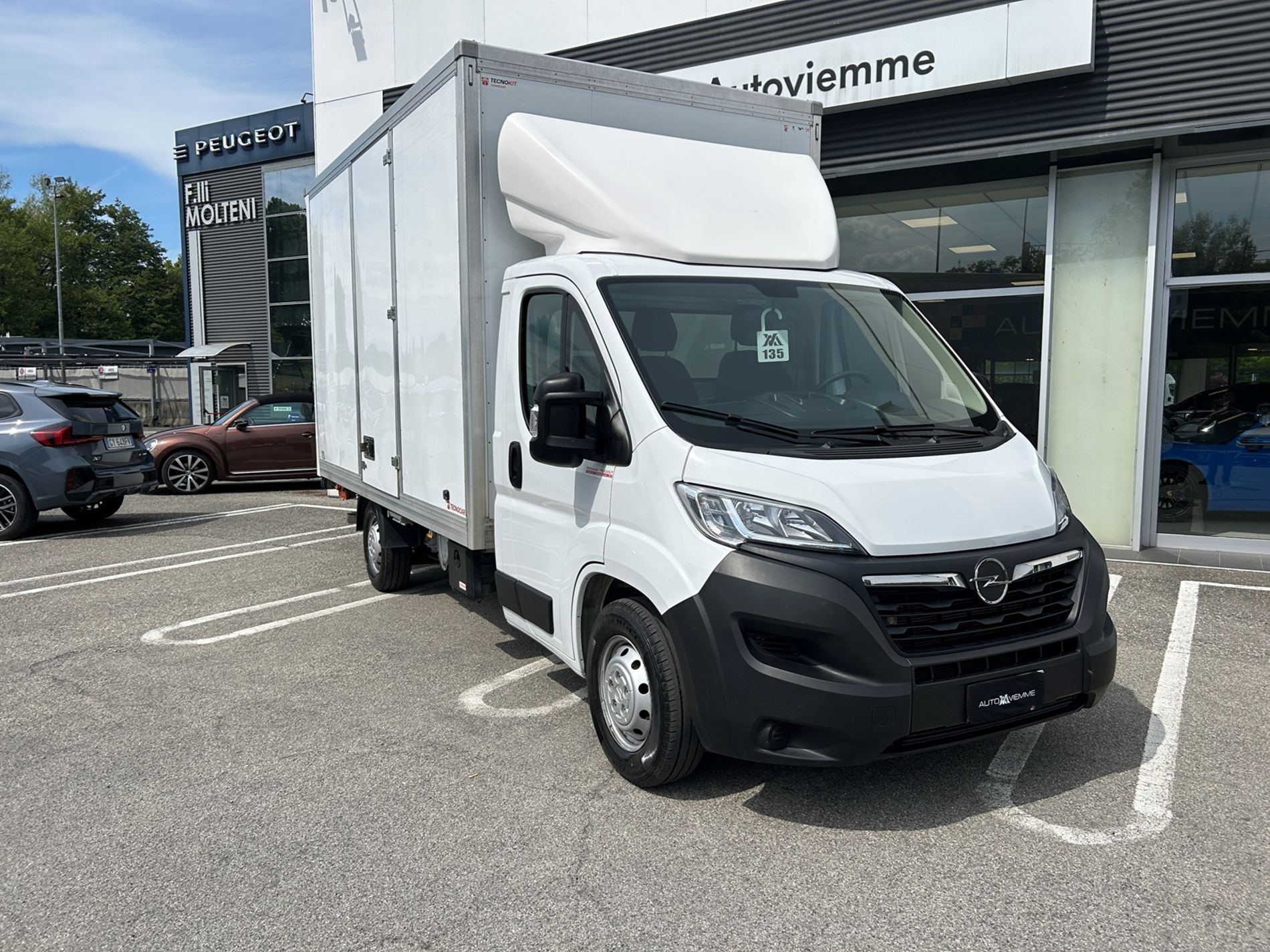 Opel Movano L1 H1 Editon 120 cv diesel pedana elettrica + baule elettrico - Autoviemme
