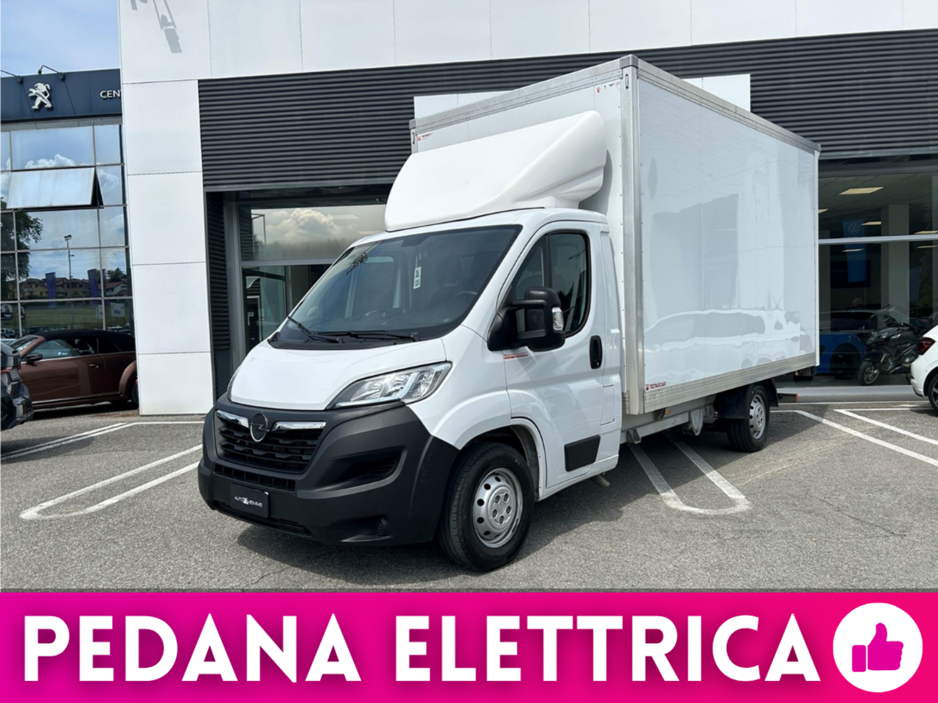 Opel Movano L1 H1 Editon 120 cv diesel pedana elettrica + baule elettrico - Autoviemme