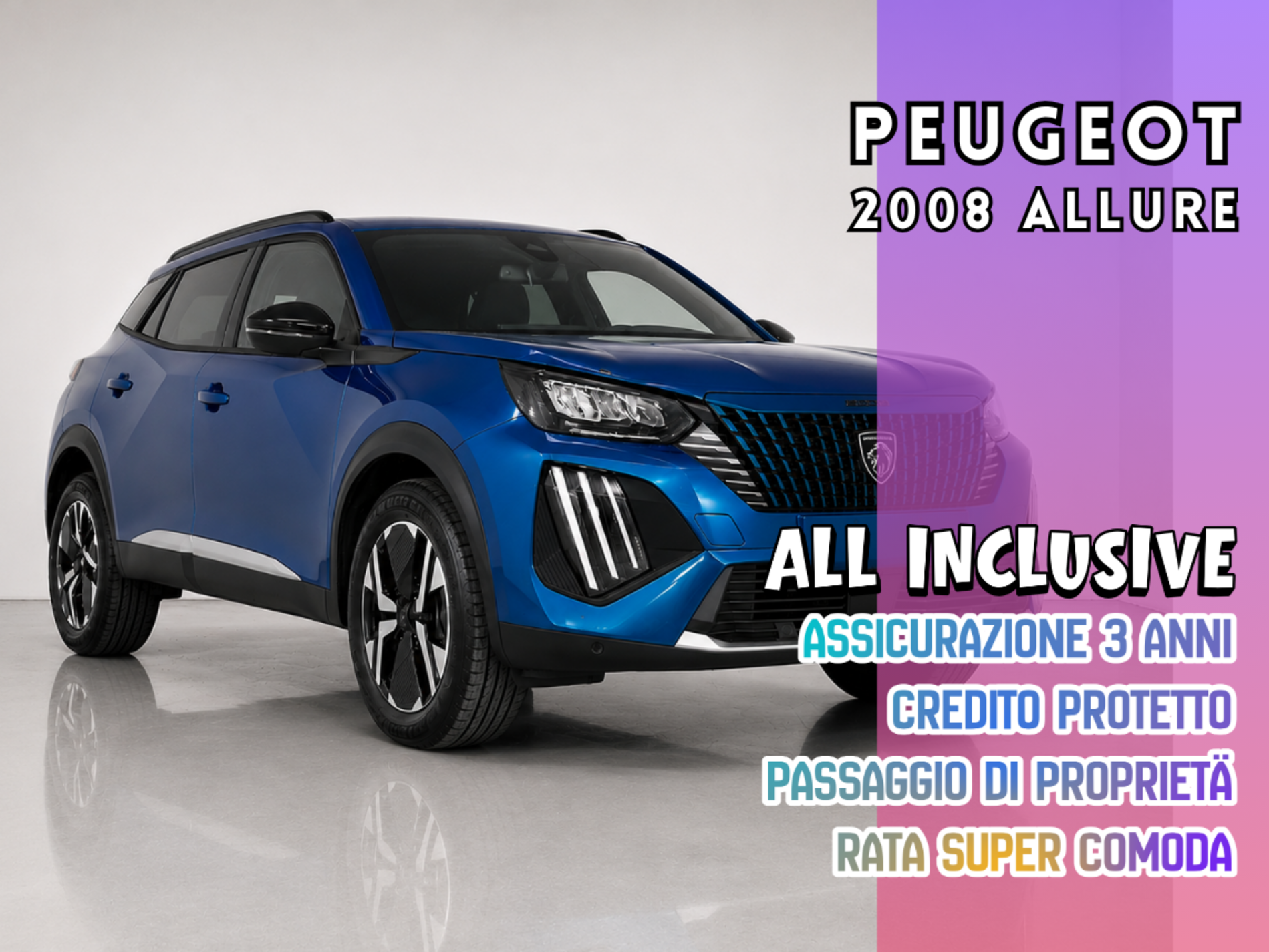 Peugeot 2008 1.2 Allure s&s 100 cv - Autoviemme