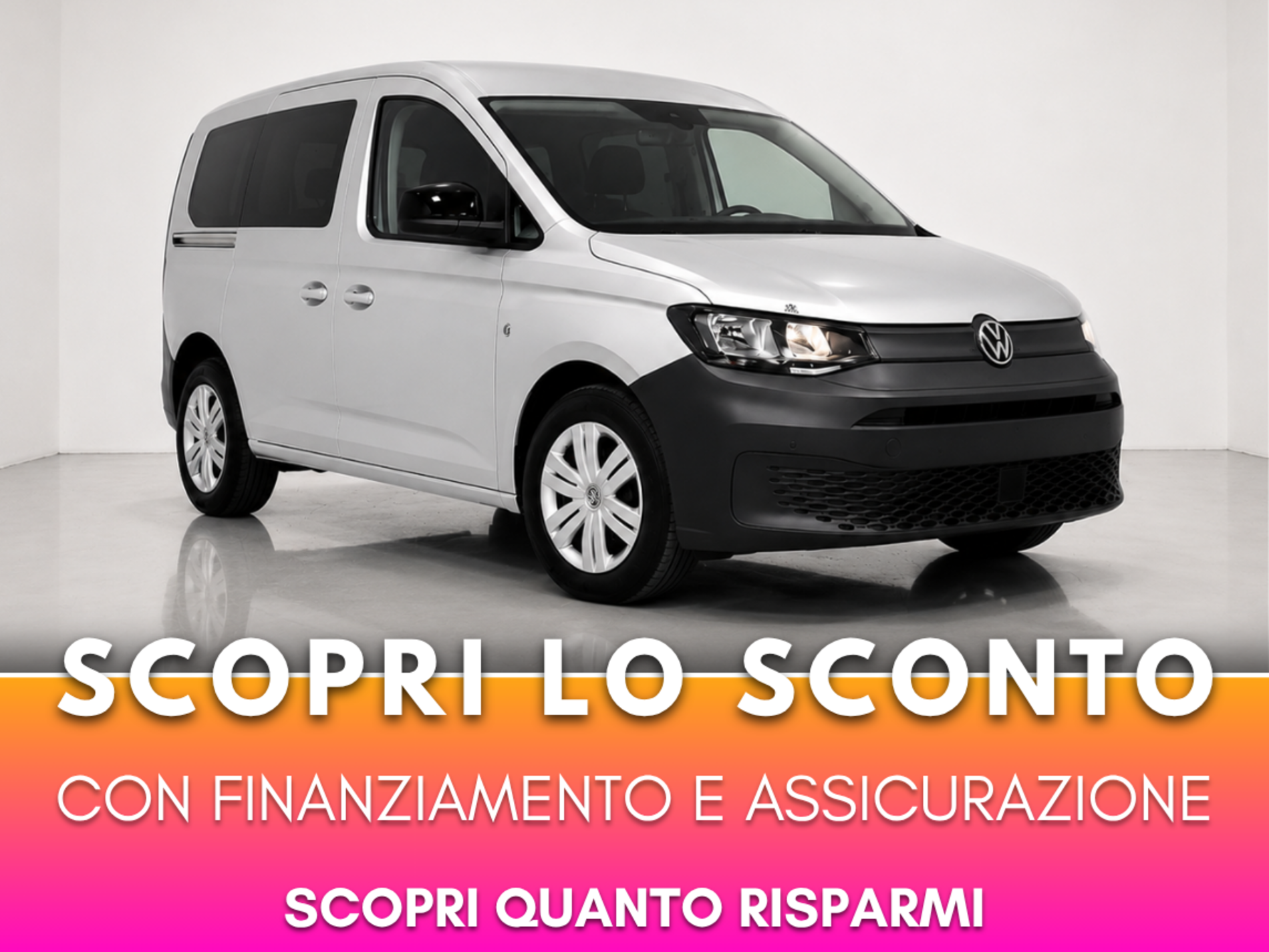 Volkswagen Caddy 2.0 tdi 5 posti autocarro - Autoviemme
