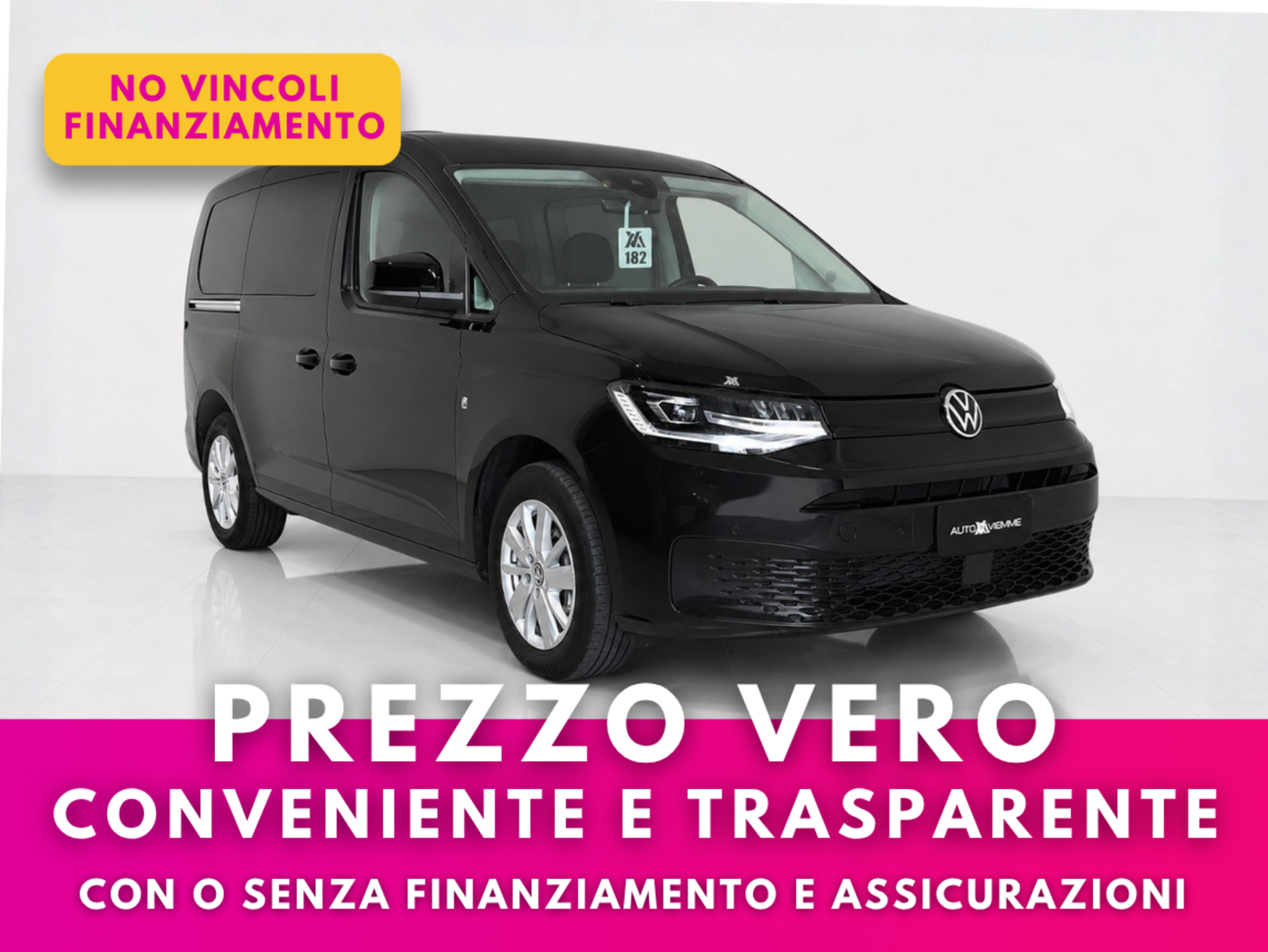 Volkswagen Caddy Maxi space 7 posti con gancio traino  - Autoviemme