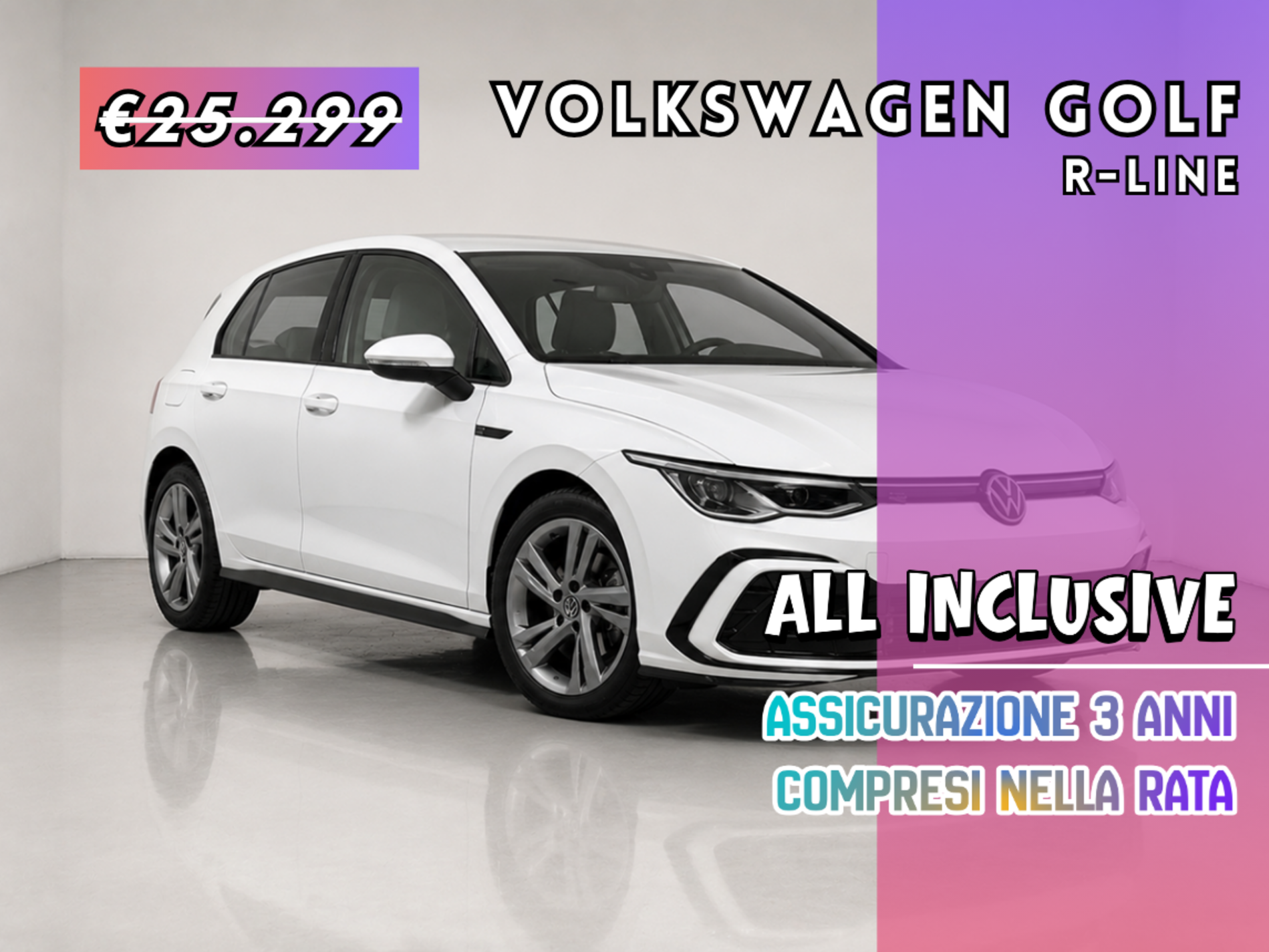 Volkswagen Golf 1.5 etsi evo R-Line 130 cv dsg - Autoviemme