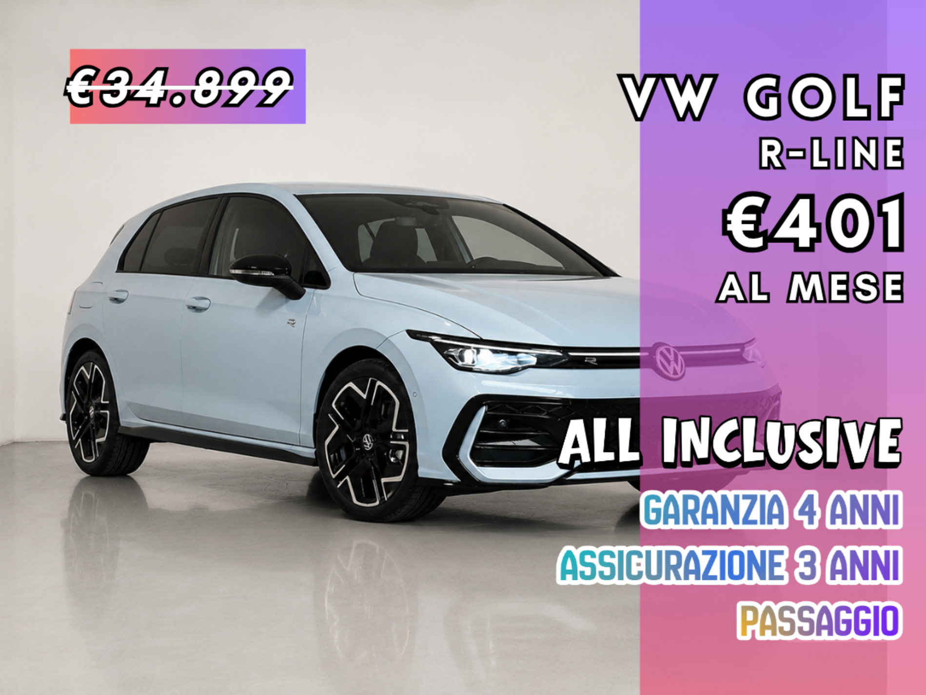 Golf 1.5 R-Line Plus 150cv dsg - Autoviemme