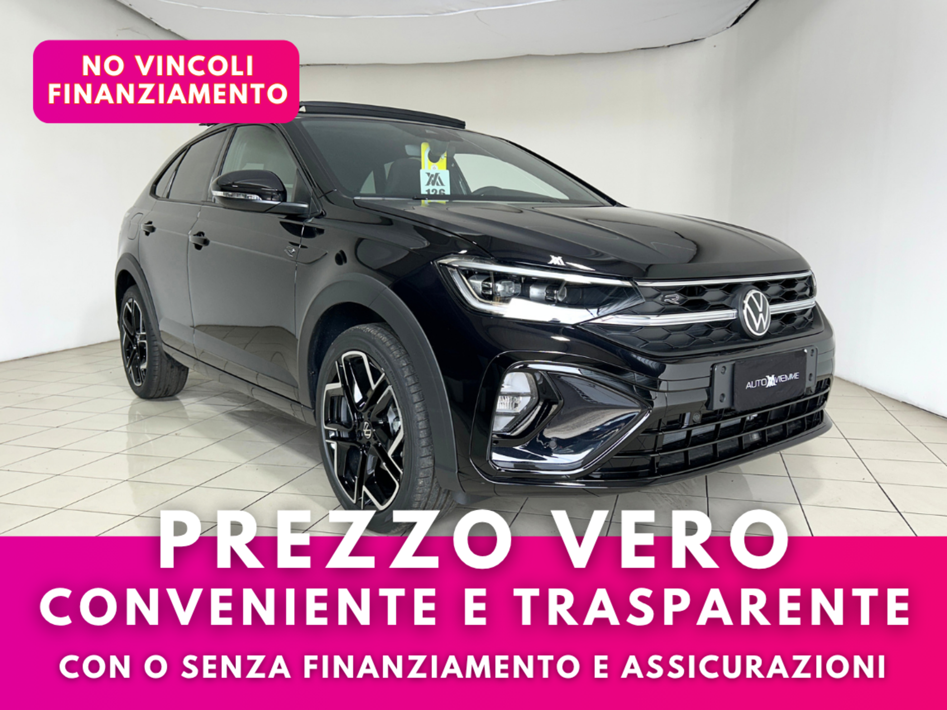 Volkswagen Taigo 1.0 tsi R-Line Plus 115 cv dsg tetto apribile e Fari Matrix - Autoviemme