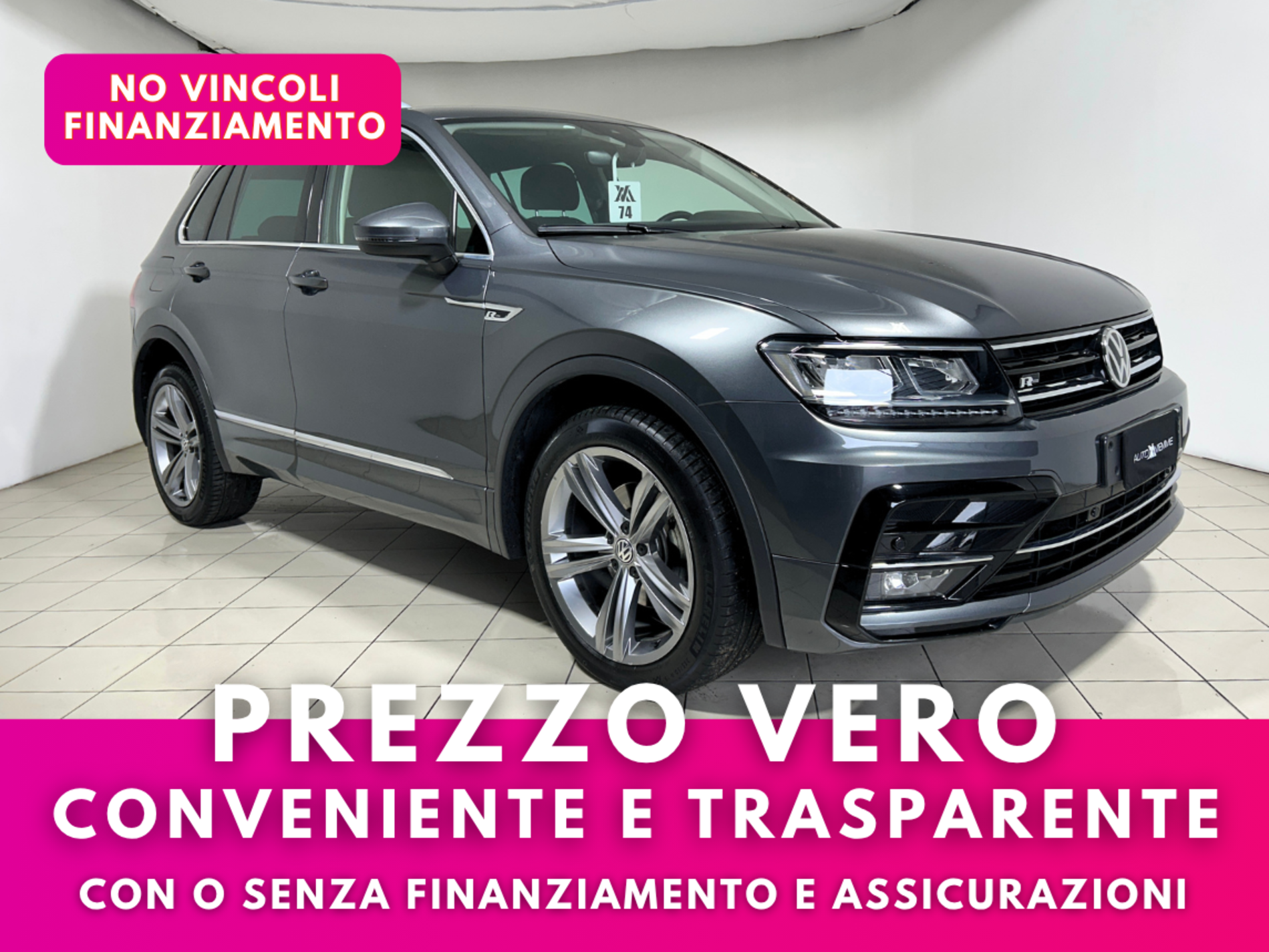 Volkswagen Tiguan 2.0 tdi Sport 4motion 150cv dsg gancio traino - Autoviemme