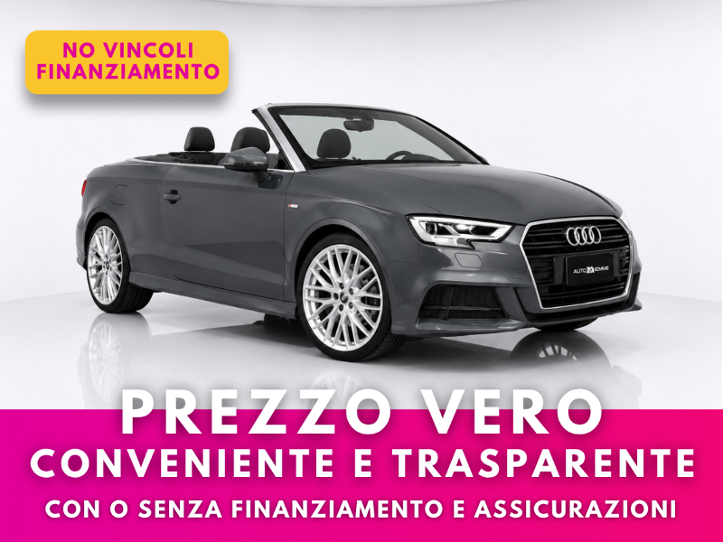 AUDI A3 A3 Cabrio 40 2.0 tfsi Sport 190cv s-tronic - Autoviemme