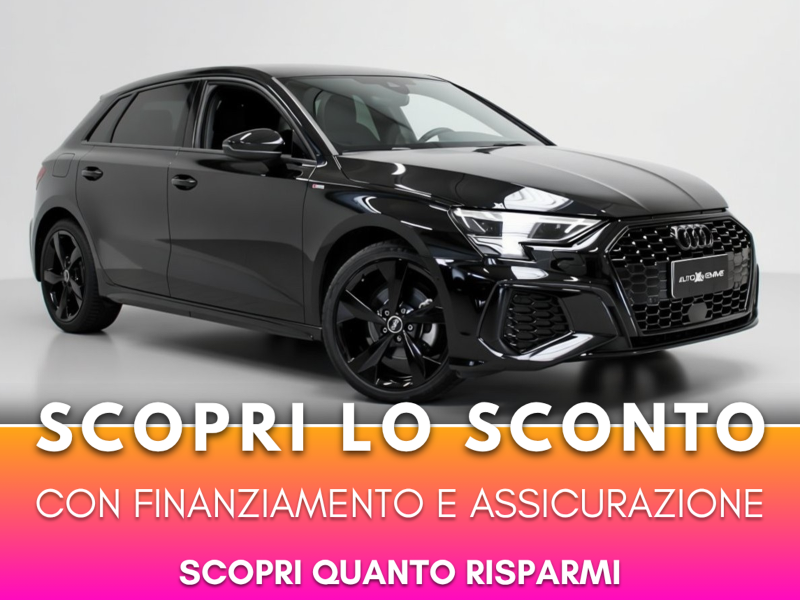AUDI A3 SPORTBACK A3 Sportback 35 1.5 tfsi mhev S line edition s-tronic - Autoviemme