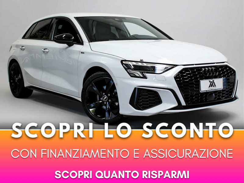 AUDI A3 A3 Sportback 1.5 tfsi mhev S line edition 150cv s-tronic - Autoviemme