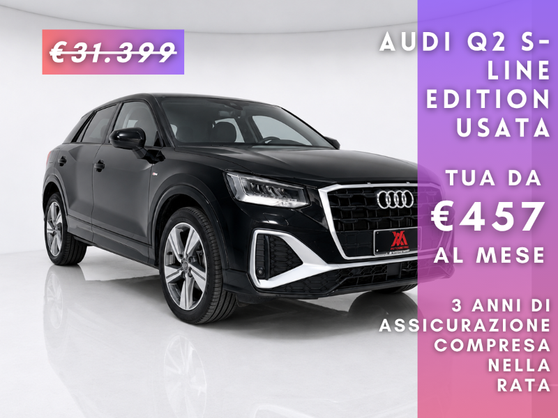 AUDI Q2 Q2 35 1.5 tfsi S line edition s-tronic - Autoviemme