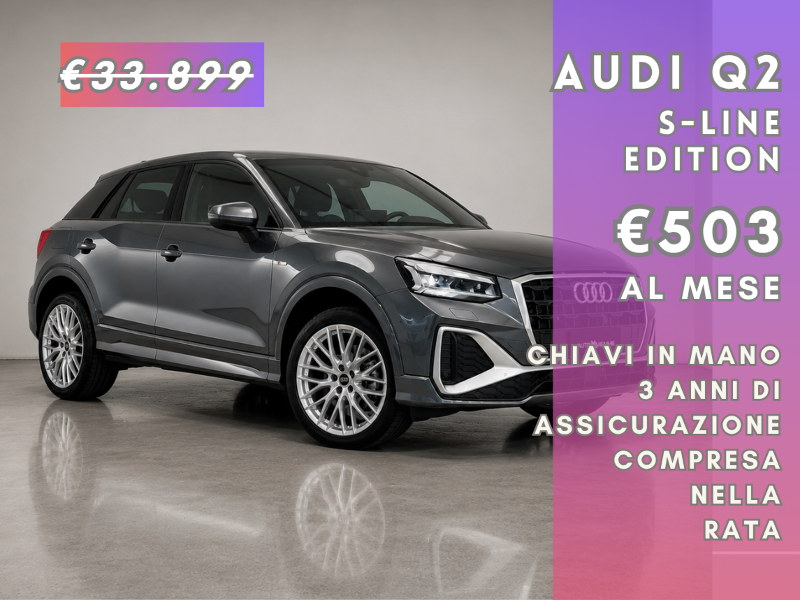 AUDI Q2 Q2 35 2.0 tdi S line edition s-tronic - Autoviemme