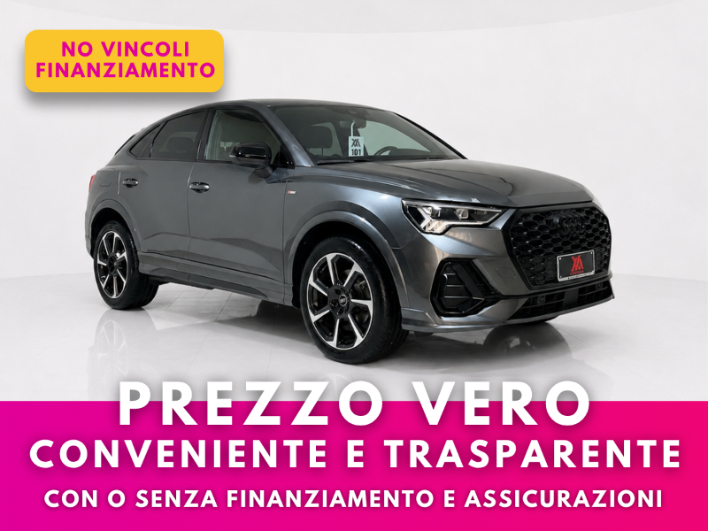 AUDI Q3 Q3 Sportback 35 1.5 tfsi Identity Black s-tronic - Autoviemme