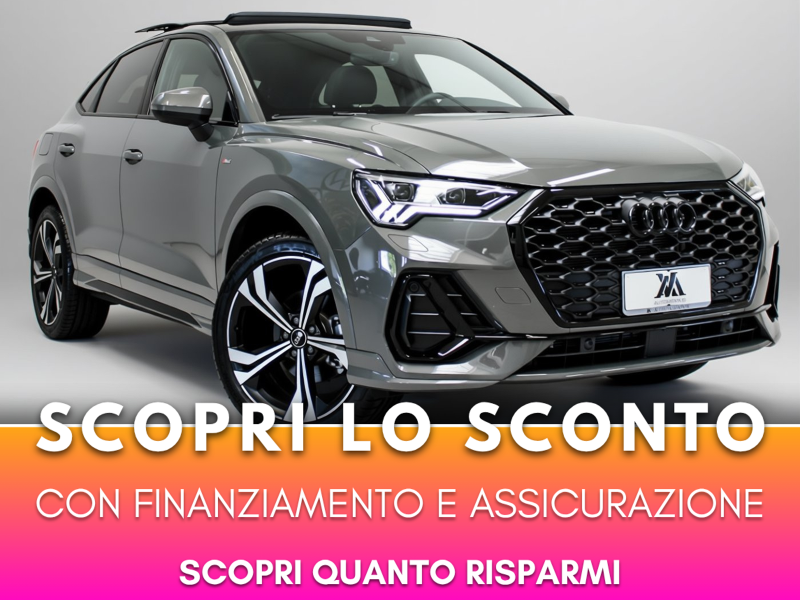 AUDI Q3 2019 Sportback Q3 Sportback 35 1.5 tfsi mhev S Line Edition 150cv s-tronic - Autoviemme