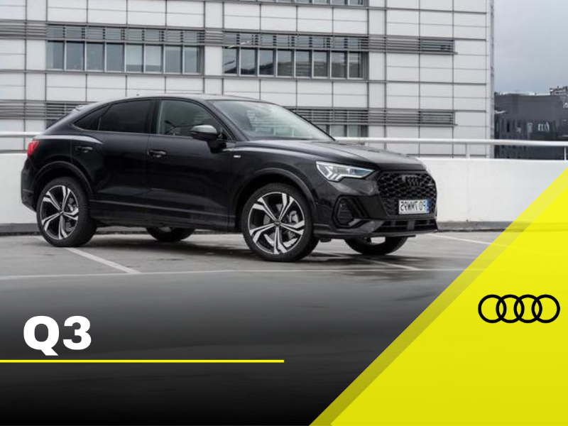 AUDI Q3 Q3 Sportback 35 1.5 tfsi Identity Black s-tronic - Autoviemme