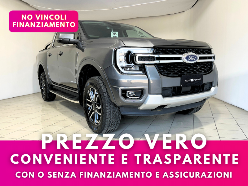 FORD Ranger VIII 2023 Ranger 2.0 ecoblue doppia cabina Limited 4x4 170cv - Autoviemme