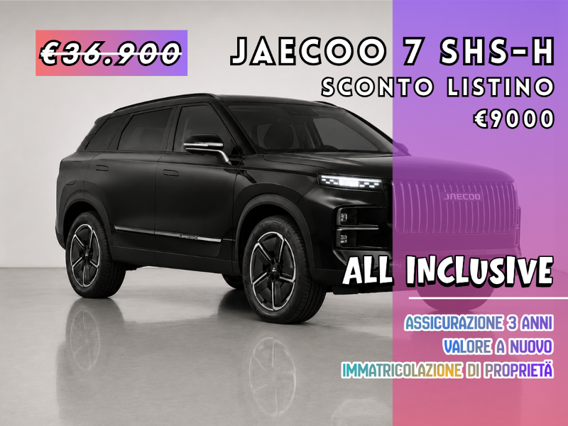 JAECOO Jaecoo 7 Exclusive - Autoviemme