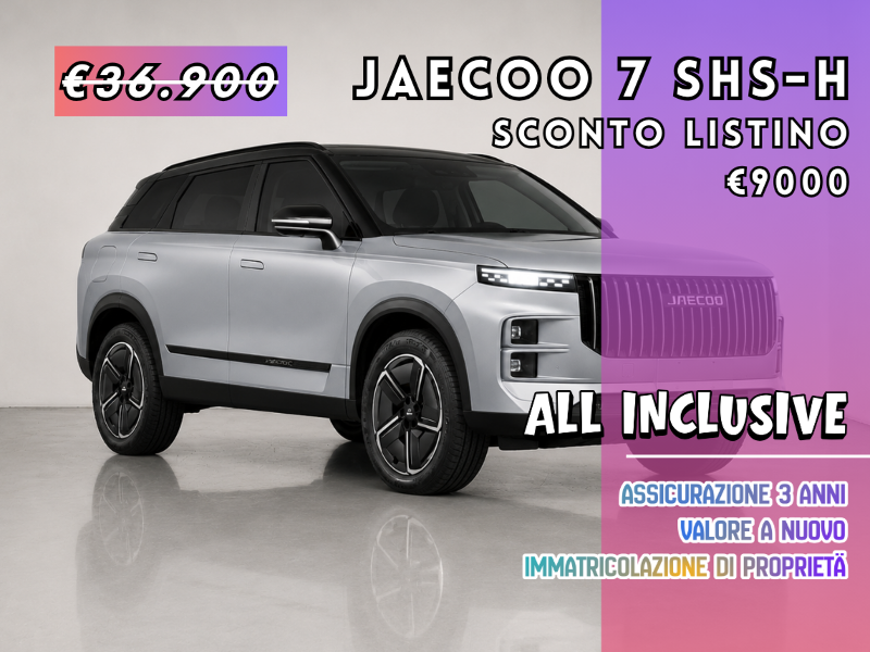 JAECOO Jaecoo 7 Exclusive - Autoviemme