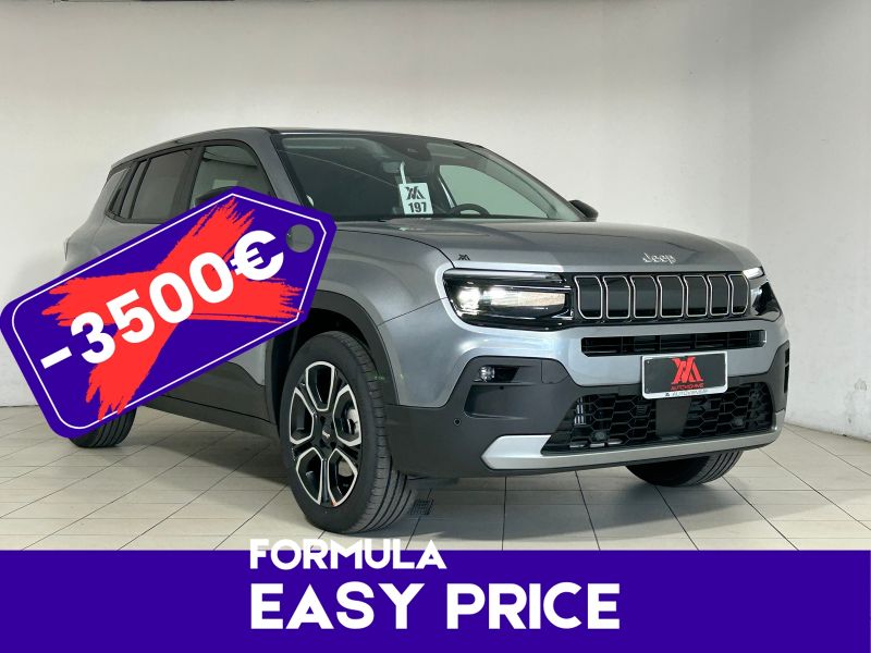 JEEP Avenger Avenger 1.2 turbo e-hybrid mhev Summit fwd 110cv edct6 - Autoviemme