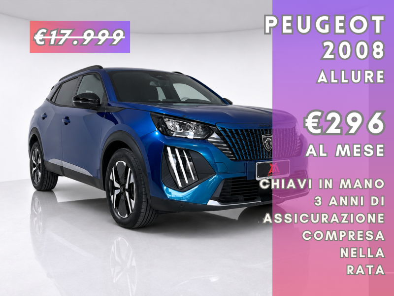 PEUGEOT 2008 2008 1.2 puretech Allure s&s 100cv - Autoviemme