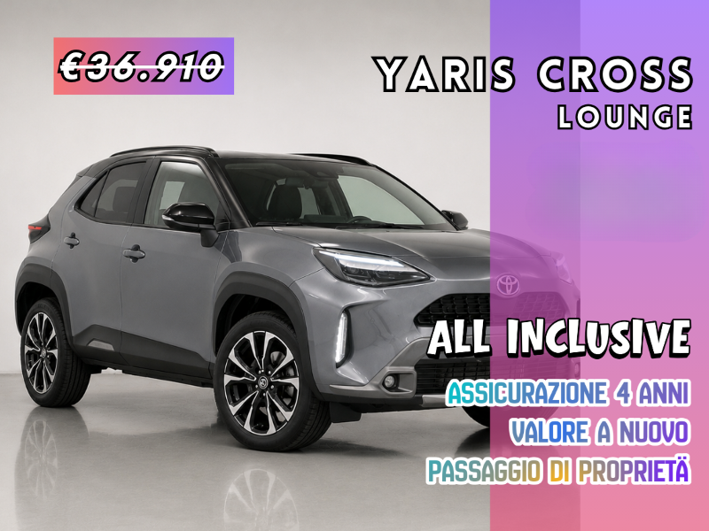 TOYOTA Yaris Cross Yaris Cross 1.5h Lounge fwd 130cv e-cvt - Autoviemme