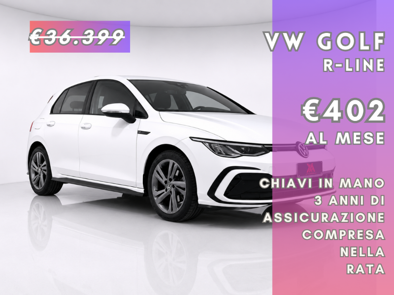 VOLKSWAGEN Golf Golf 1.5 etsi evo R-Line 130cv dsg - Autoviemme