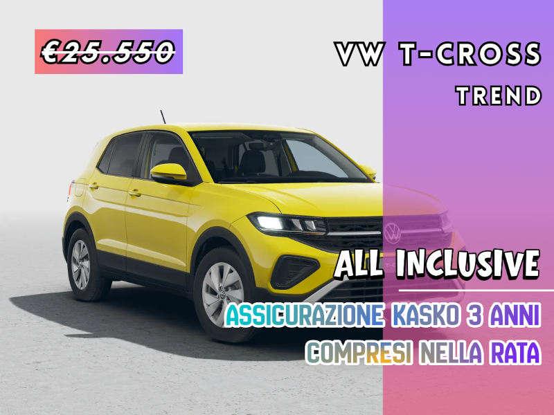 VOLKSWAGEN T-Cross Trend - Autoviemme
